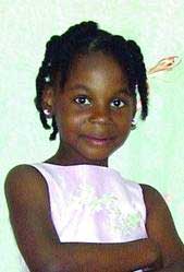 Snatched: Eight-year-old Leah Lammy. leahlammy