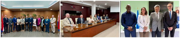 Council of Ministers Meeting - IMG_6704.heic Minister of Justice Nathalie Tackling, joined by representatives of the United Nations Office on Drugs and Crime (UNODC), presented the Detention Sector Reform Program (DSRP) to the Council of Ministers. The briefing highlighted the program’s comprehensive approach to strengthening Sint Maarten’s detention system through modern infrastructure, rehabilitation, and capacity building. . Shane Bryans, Rafael Barreto, Steven Carty, Stella Dagelet, Minister Nathalie Tackling, Antonio Baio, Prime Minister of Sint Maarten Luc Mercelina, Richelda Emmanuel, Minister of Finance Marinka J. Gumbs, Vera Tkachenko, Minister of Education Melissa D. Gumbs, Ross Nathan Toomer Caption 2 – Meeting with Members of Parliament - IMG_6716.heic  Minister of Justice Nathalie Tackling and representatives from the United Nations Office on Drugs and Crime (UNODC) met with Members of Parliament to discuss the Detention Sector Reform Program (DSRP). The session provided an overview of ongoing projects and emphasized local ownership, transparency, and long-term investment in Sint Maarten’s justice system. From left to right:  Ross Nathan Toomer, Antonio Baio, Richelda Emmanuel, Minister Nathalie Tackling, Steven Carty,Vera Tkachenko, Rafael Barreto Caption 3 – Launch Event - IMG_6750.heic From left to right: Steven Carty (Prison Director), Minister Nathalie Tackling, Prime Minister of Sint Maarten Luc Mercelina, Giuseppe Mancinelli, UNOPS Deputy Director for Latin America and the Caribbean Regional Office. unocprison30102025