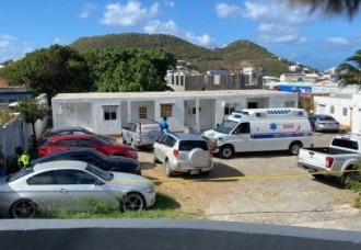 BREAKING NEWS: Police busy investigating Homicide in Cole Bay.
