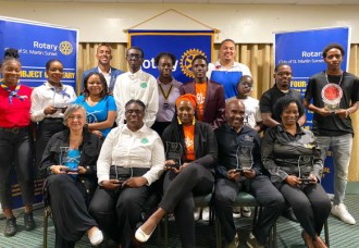 Rotary Sunset Honors Eight Youth Groups with Youth Service Excellence Award.