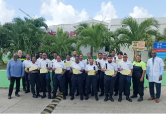 BPO-6 Cadets from St. Maarten and BES Islands Successfully Complete CPR and Basic Emergency Care Training.