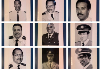 KPSM unveils wall of honor in tribute to former chiefs of police during Justice Week.