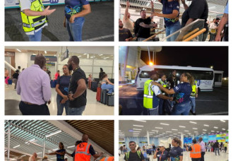 Swift Action and Teamwork Shine as Minister Heyliger-Marten Leads Response to WestJet Incident at PJIAE