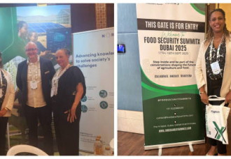 Minister Grisha Heyliger-Marten Attends Food Security SummitX in Dubai.