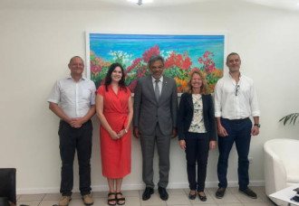 Prime Minister Dr. Luc Mercelina Welcomes EU Delegation to Sint Maarten to Advance Key Infrastructure and Development Projects.