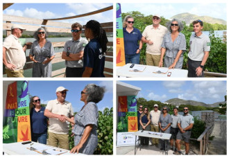 Saint Martin environmental NGOs sign cross-border conservation partnership.
