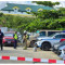  Two Individuals Sustain Injuries in Fire Incident at Old Post Office Parking Lot.