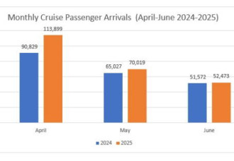 Growth in Both Airport Passenger Arrivals and Cruise Arrivals in Q2 2025.