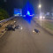 Scooter Accident on Airport Road, rider seriously injujred.