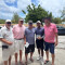 Chris Marshall, Trip Gage, Vivic Sabnani win the three person scramble.