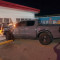Police Investigate Crash into Win-air Building.