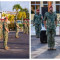 The Army Company of the Ministry of Defence in the Caribbean Rotates.
