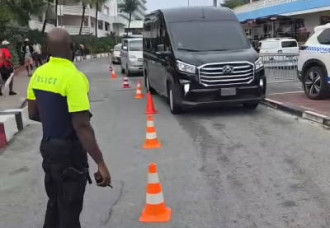 KPSM Takes Enforcement Action Against Illegal Parking in the Maho Area.