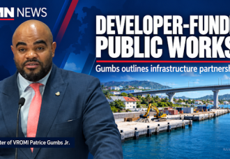 Gumbs says developers fully fund several public works as VROMI faces financial constraints.
