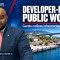 Gumbs says developers fully fund several public works as VROMI faces financial constraints.