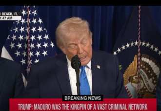 U.S. Military Strike Captures Venezuelan President Nicolás Maduro Amid Explosions in Caracas.