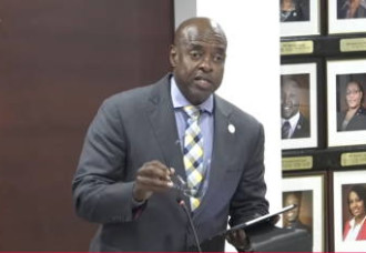MP Franklin Meyers calls for integrity, transparency in heated parliamentary session.