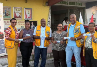 Sint Maarten Lions Club Launches Father’s Day Car Raffle with First Ticket Presentation.