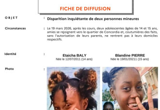 Urgent Appeal: Two Teenage Girls Reported Missing in St. Martin.