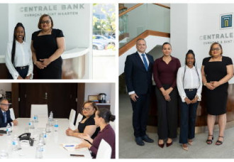 Minister of Finance Welcomes New CBCS Sint Maarten Branch Director, Ms. Nicole Marlin.