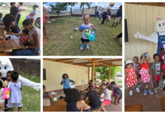 A Whimsical Success: Magic, Books, and Laughter at the Library’s Grand Easter Egg Hunt. 
