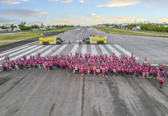 PJIAE  Brings Princess walk back to the Runway for Breast Cancer Awareness Month.