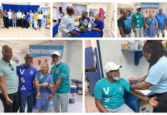 Minister Connor Leads by Example in Prostate Cancer Awareness Activities.