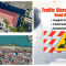 Traffic Disruption Along Cannegieter Street, Philipsburg Due to Road Works.
