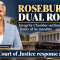 Integrity Chamber says constitutional questions over Roseburg’s dual role fall outside its mandate; Joint Court Response Awaited.