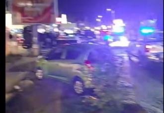 Police investigate shooting Incident in Simpson Bay parking lot.