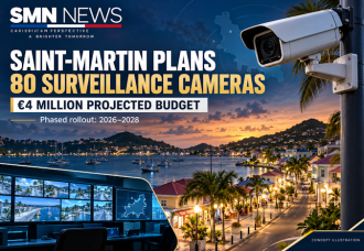 Saint-Martin moves ahead with €4 million surveillance plan, 80 cameras planned.