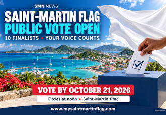 Public invited to choose among 10 finalists for Saint-Martin Flag.