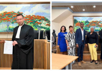 New Tax Marshal Takes Oath at Courthouse.