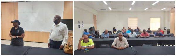 Government of Sint Maarten ** Minister Richardson meets with