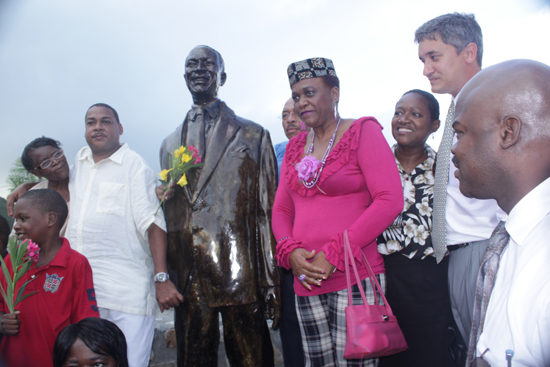 Tata the Bus Driver Monument, St Maarten