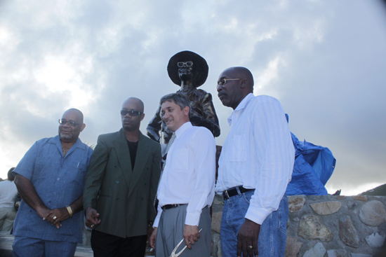 Tata the Bus Driver Monument, St Maarten