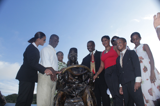 Tata the Bus Driver Monument, St Maarten